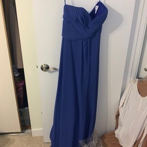 Allure floor length Bridesmaids Dress